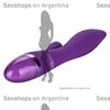 Vibrador con estimulador de clitoris Aura Dual Lover con carga USB